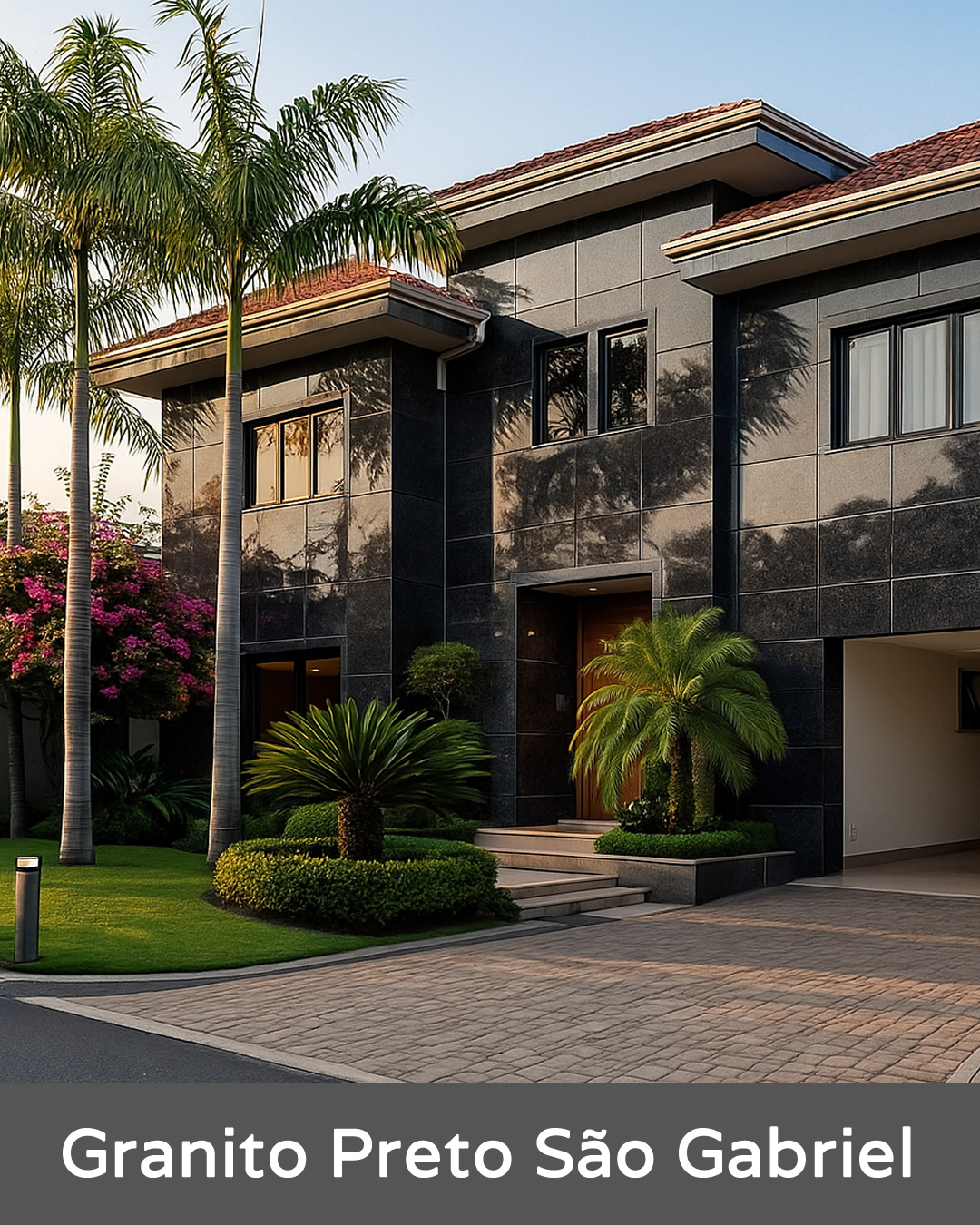 Fachada Residencial – Preto São Gabriel